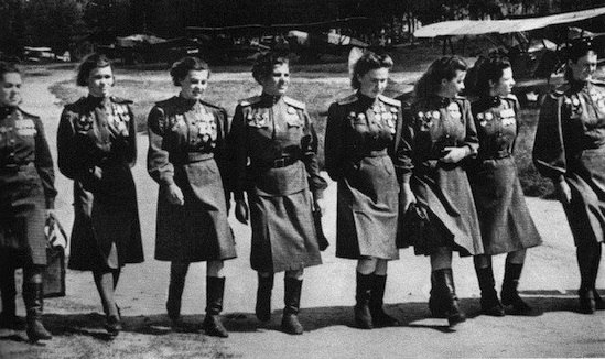 «Ночные ведьмы» - авиационный полк советских войск, состоявший только из женщин