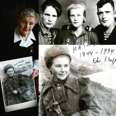 Екатерина Дёмина — единственная женщина, воевавшая в морской пехоте