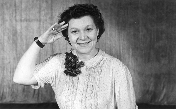 Клавдия Ивановна Шульженко известная советская актриса и певица