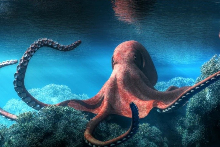 Музыкант из Швеции спас осьминога и научил его играть на пианино