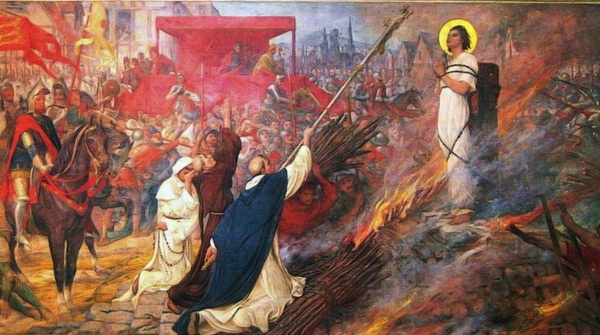 Сожжение в Руане Жанны д’Арк